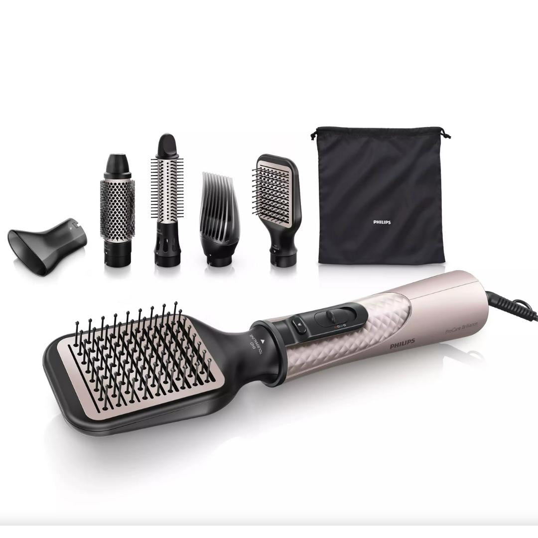 Philips HP8657/00 Brosse soufflante brillance, 5 en 1, Revêtement en Tourmaline