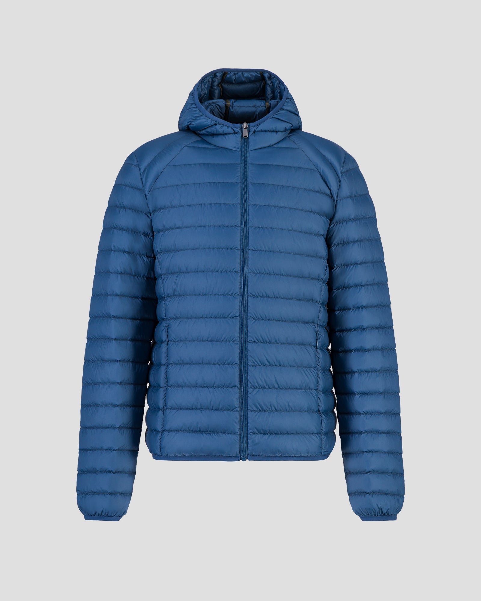 Doudoune légère à capuche Bleu jeans Nico