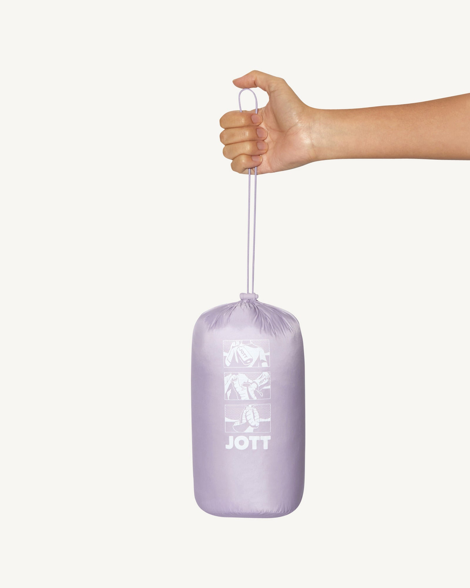 Doudoune légère Mauve pâle Cha