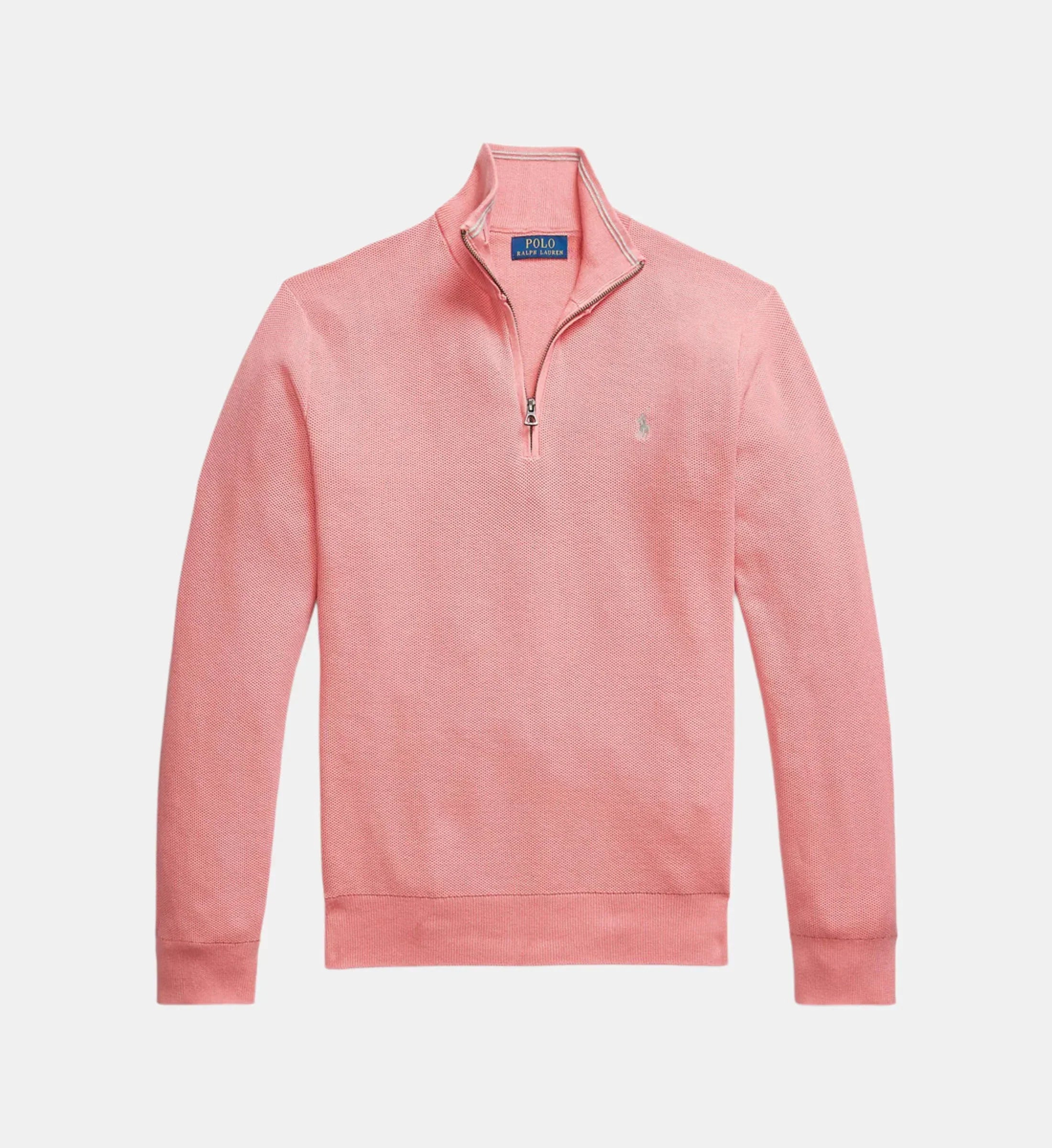 Pull droit col camionneur coton piqué