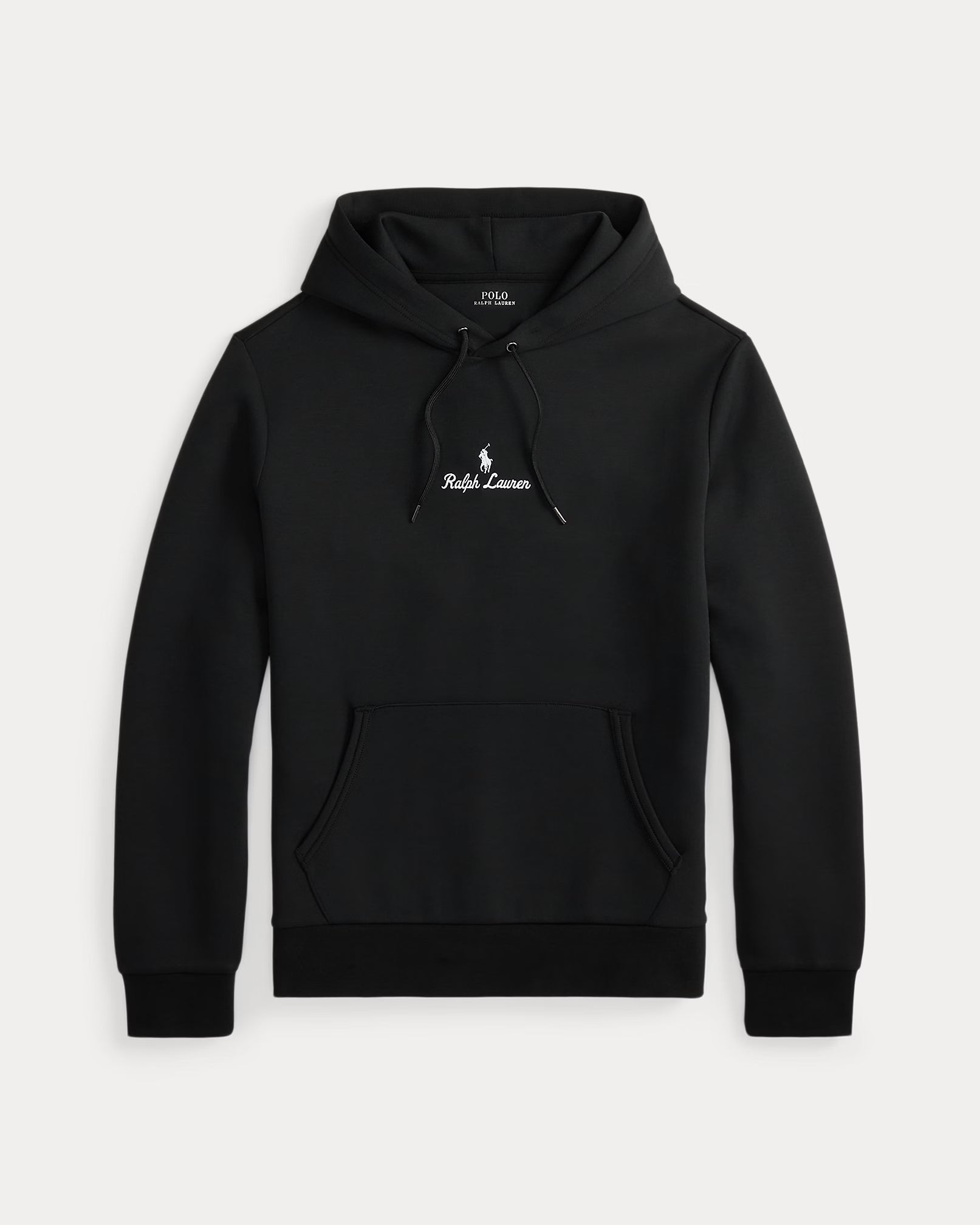 Sweat à capuche maille double à logo