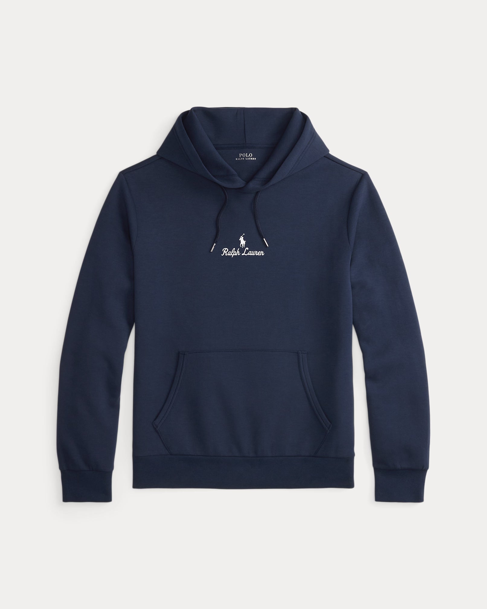 Sweat à capuche maille double à logo