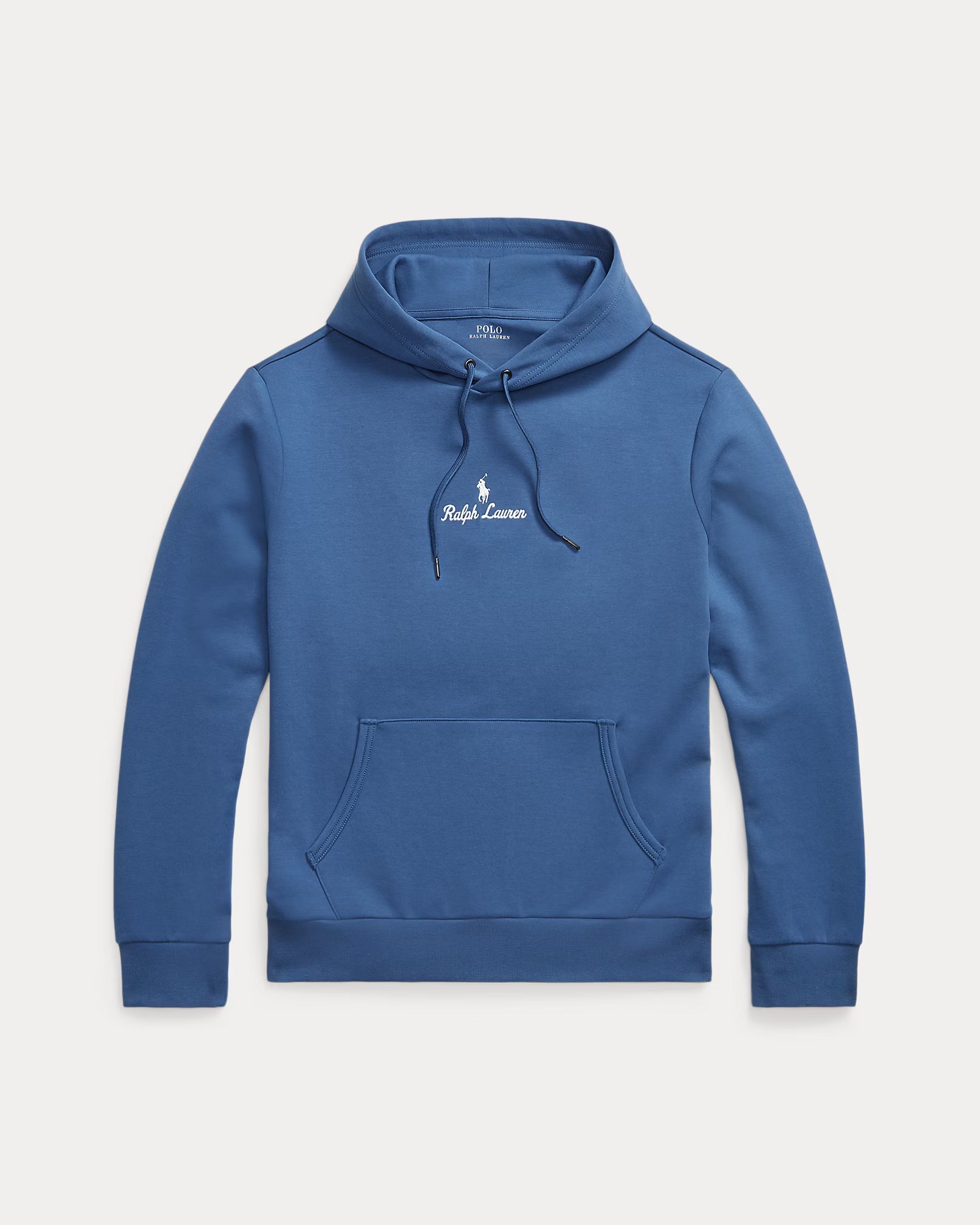 Sweat à capuche maille double à logo