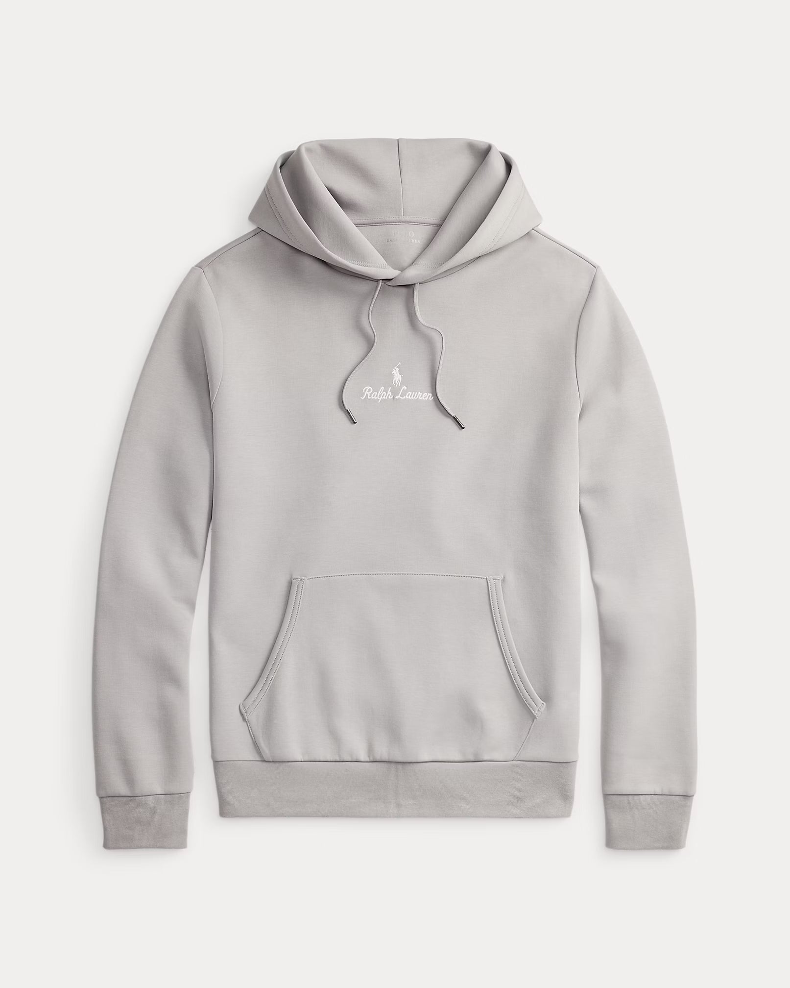 Sweat à capuche maille double à logo