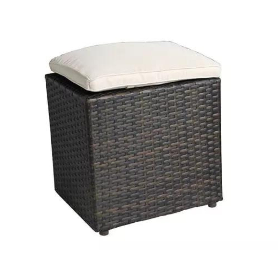 Salon de jardin encastrable 10 places DCB Garden en résine tressée