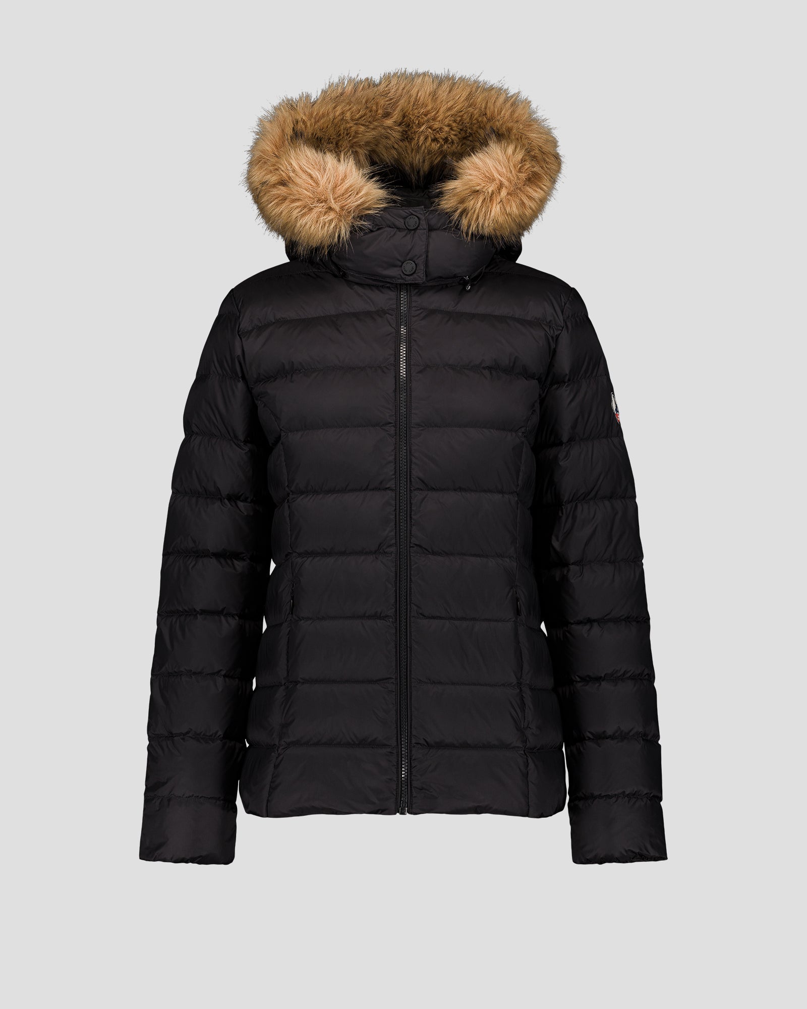 Doudoune à capuche Grand Froid Noir Luxe