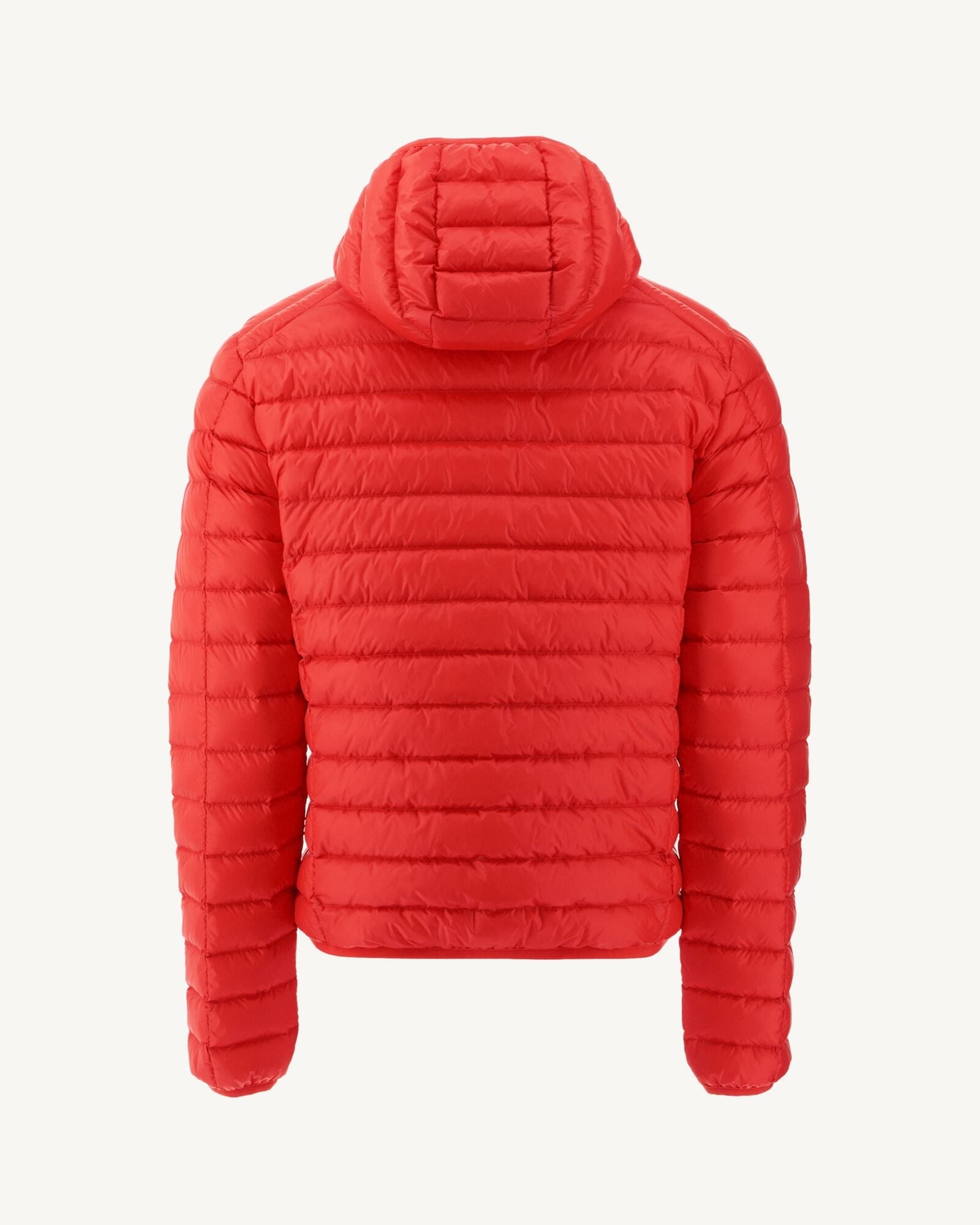 Doudoune légère à capuche Rouge vif Nico