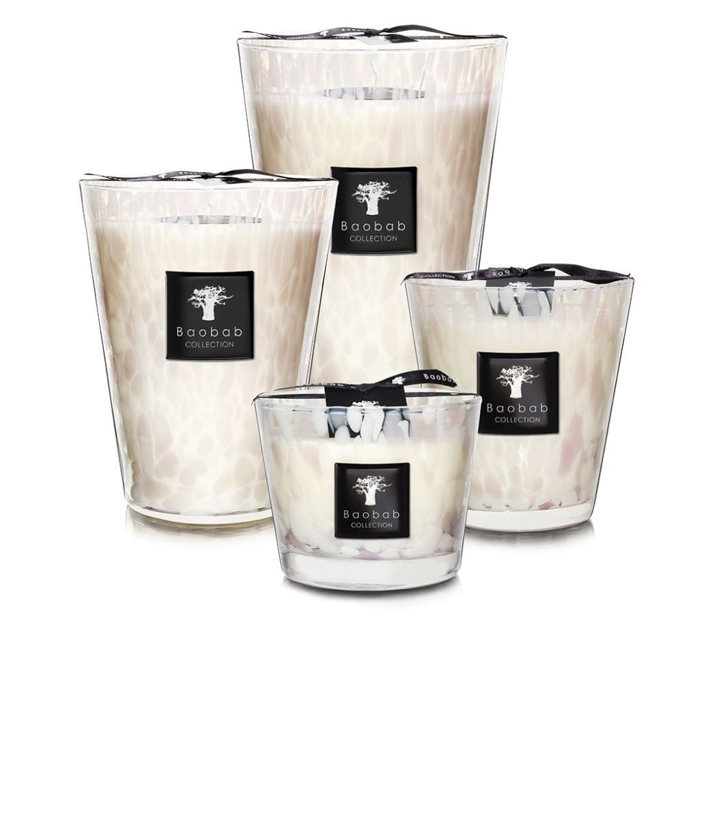 BOUGIE PARFUMÉE WHITE PEARLS