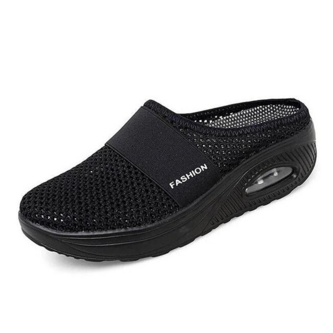 Chaussures à semelle compensée mixte, sandales orthopédiques pour diabétiques / Vintage antidérapantes décontractée