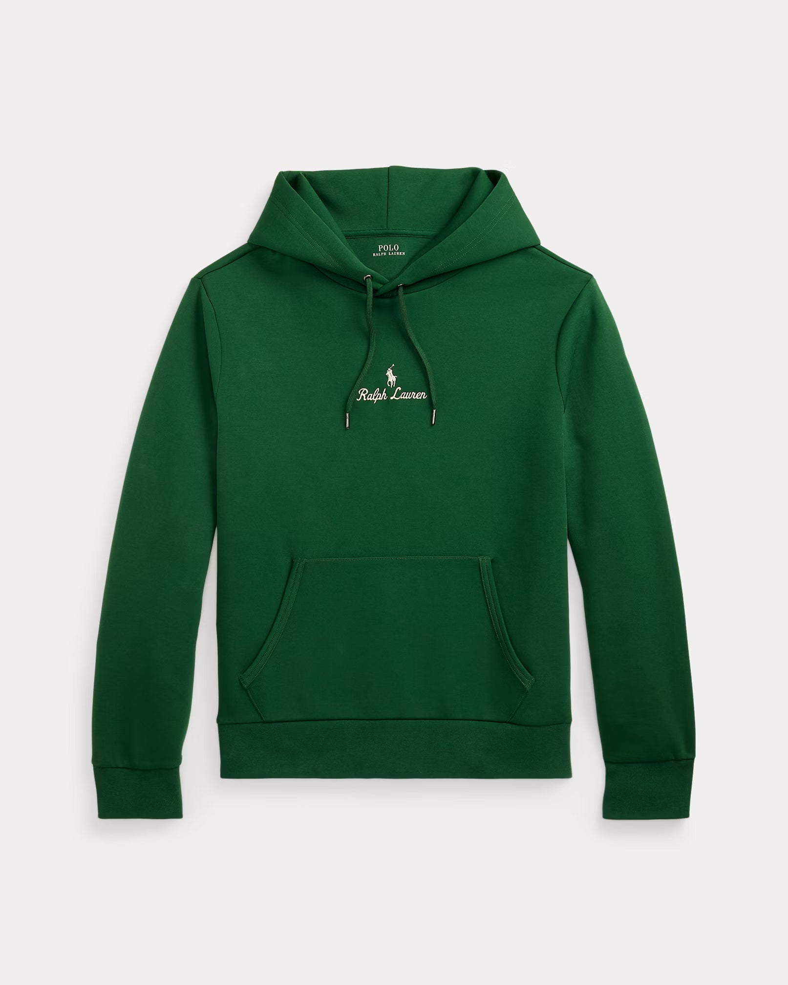 Sweat à capuche maille double à logo