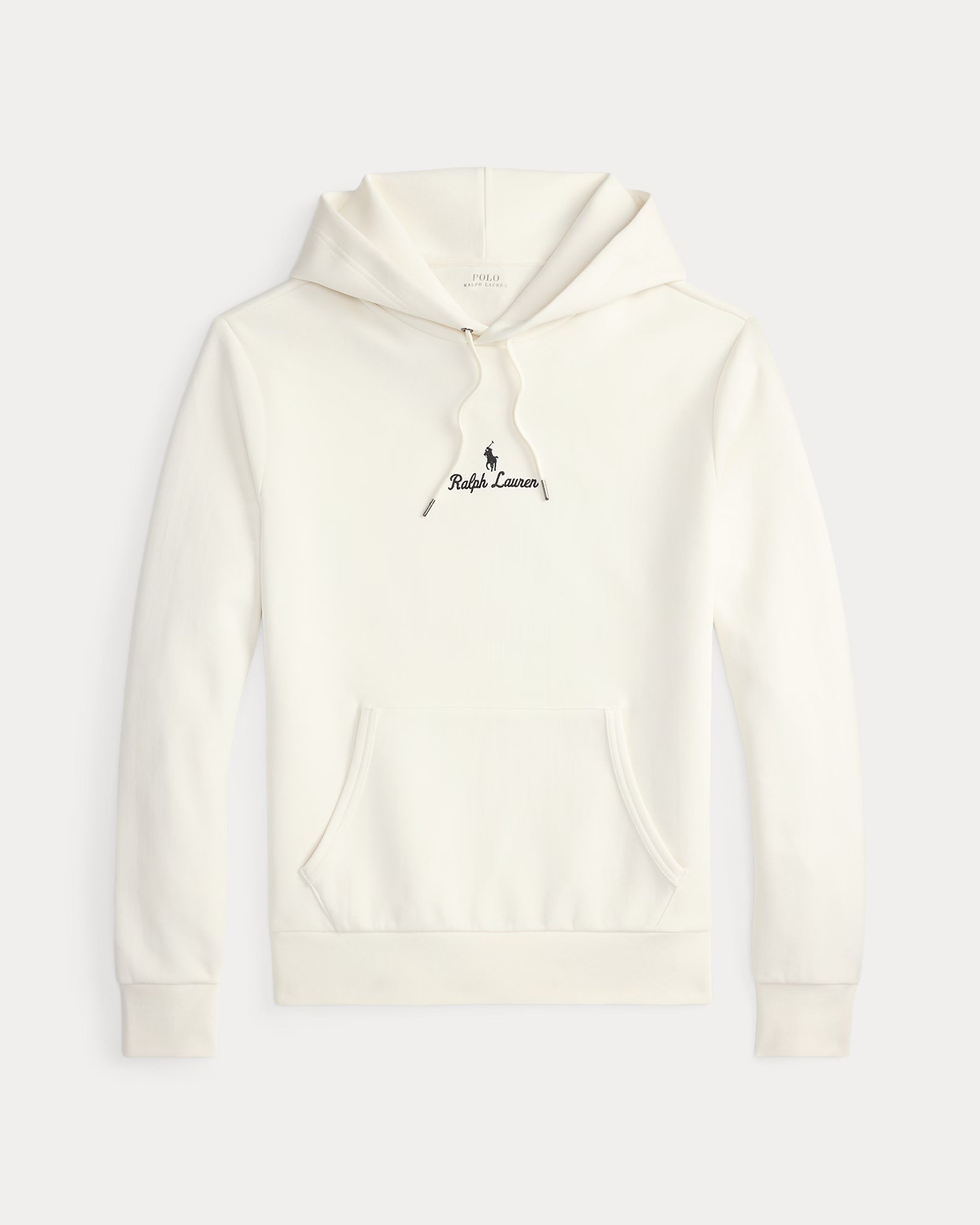 Sweat à capuche maille double à logo